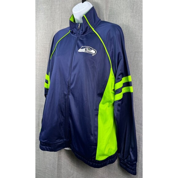 NFL Seattle Seahawks Women's Windbreaker Jacket Size 2X - Picture 2 of 7